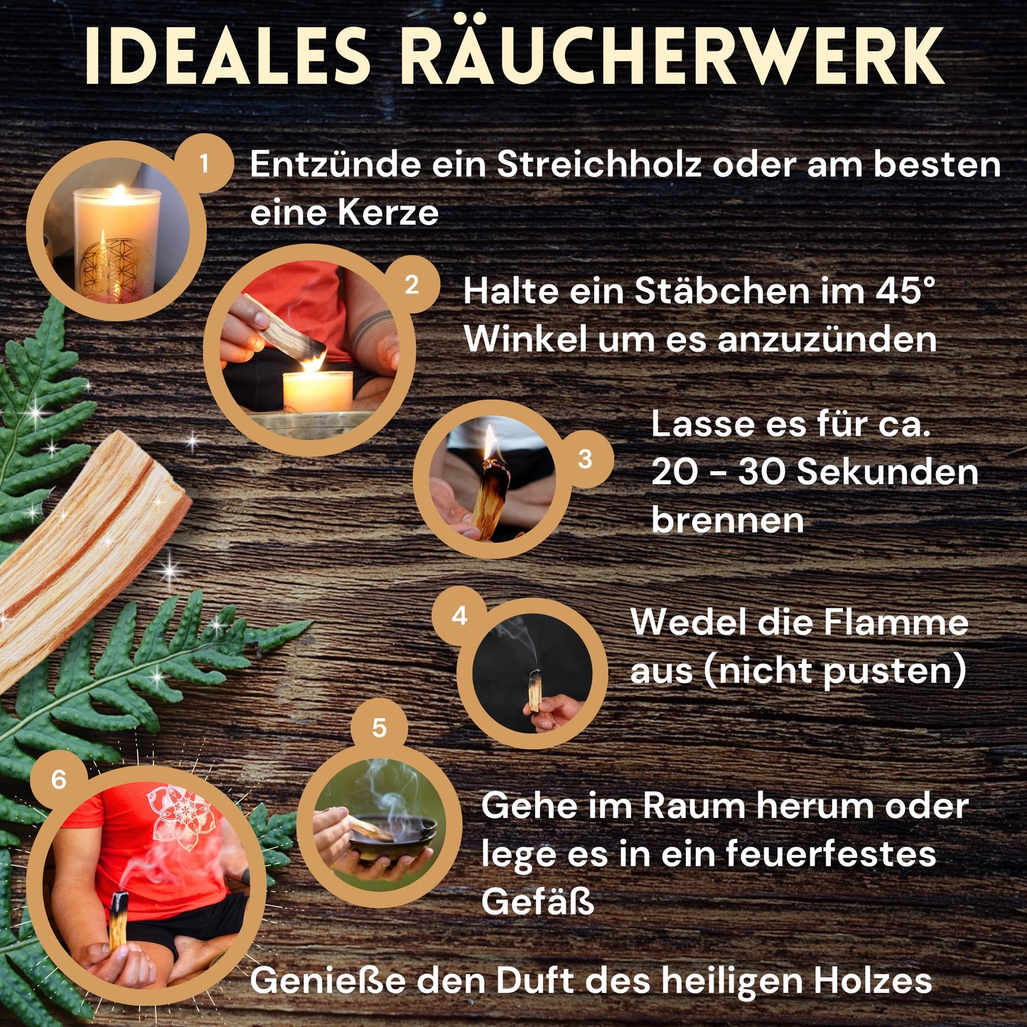 Palo Santo XL 200 g extra dickes oder langes Räucherholz aus Peru - aromatisch duftend, nachhaltig gesammelt, von Hand gespalten - Bursera Graveolen - heiliges Holz