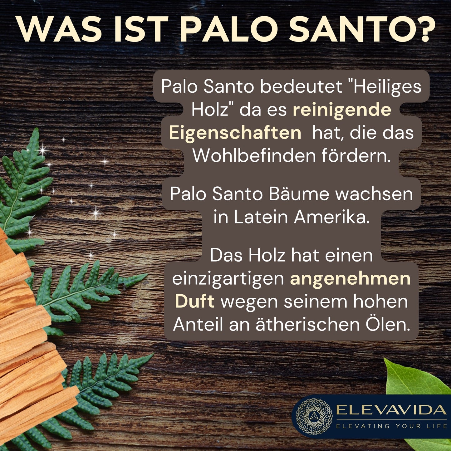 Palo Santo 500 g feines Räucherholz aus Peru - aromatisch duftend, nachhaltig gesammelt, von Hand gespalten - Bursera Graveolen - heiliges Holz