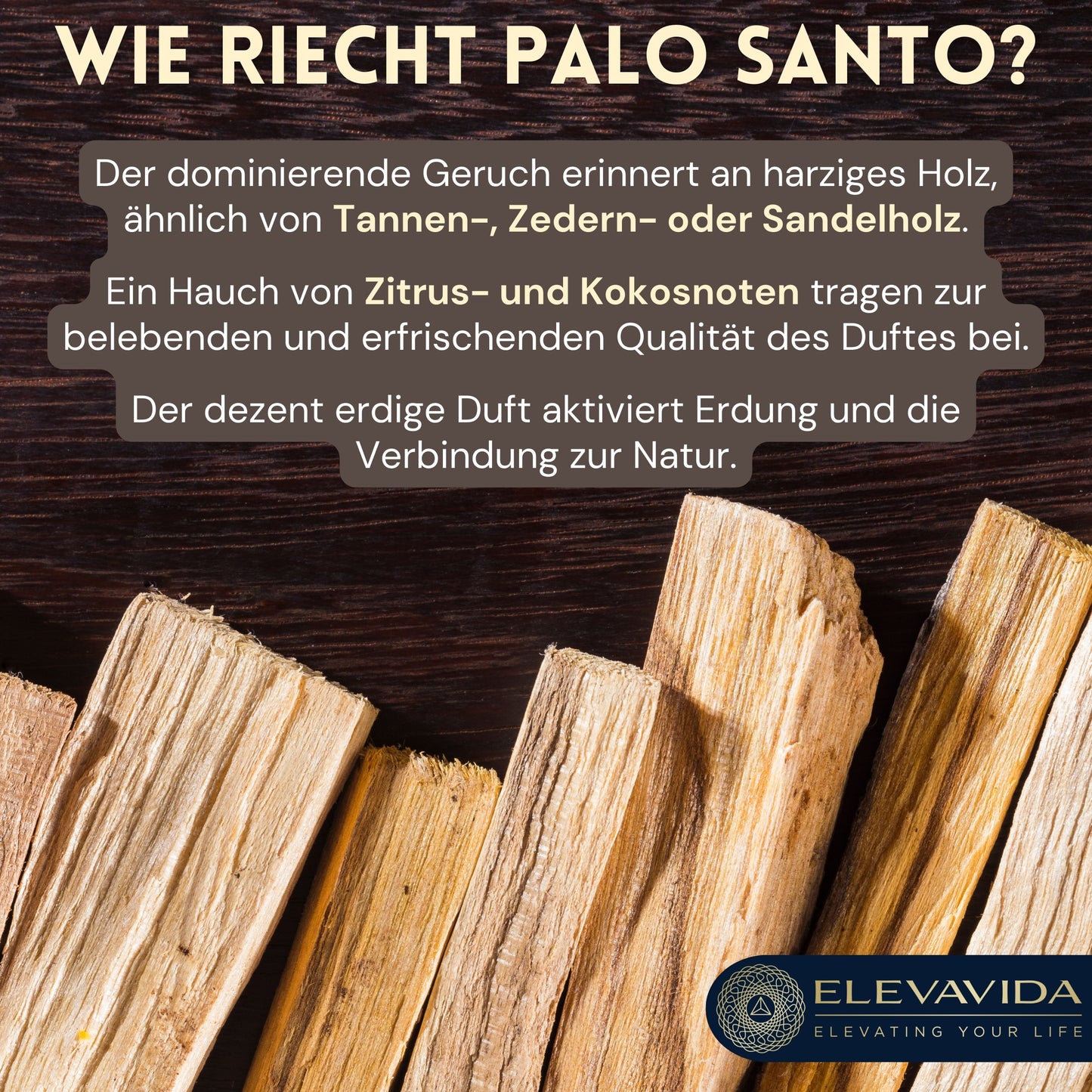 Palo Santo 500 g feines Räucherholz aus Peru - aromatisch duftend, nachhaltig gesammelt, von Hand gespalten - Bursera Graveolen - heiliges Holz