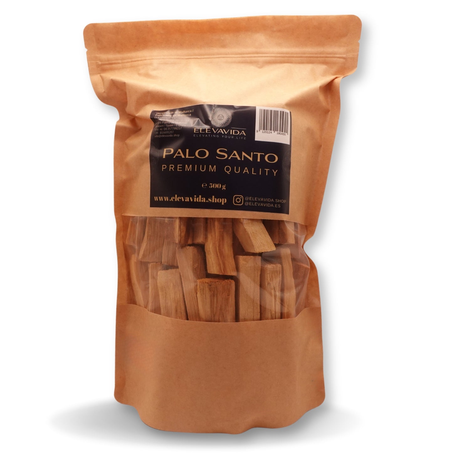 Palo Santo 500 g feines Räucherholz aus Peru - aromatisch duftend, nachhaltig gesammelt, von Hand gespalten - Bursera Graveolen - heiliges Holz