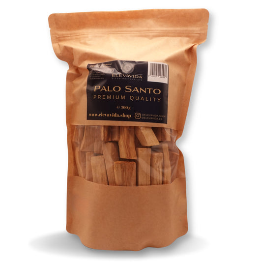 ELEVAVIDA® Palo Santo 500 g feines Räucherholz aus Peru - aromatisch duftend, nachhaltig gesammelt, von Hand gespalten - Bursera Graveolen - heiliges Holz