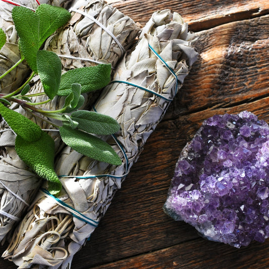Weißer Salbei Smudge Stick zum Räuchern