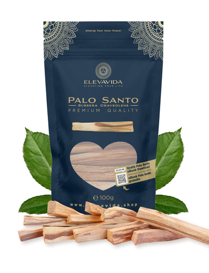 Palo Santo 100 g Räucherholz aus Peru - heiliges Holz aus Peru, nachhaltig gesammelt - Bursera Graveolen