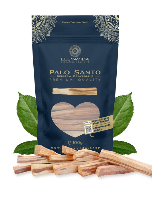 Palo Santo 100 g Räucherholz aus Peru - heiliges Holz aus Peru, nachhaltig gesammelt - Bursera Graveolen